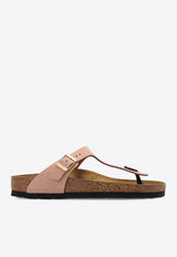 Gizeh Leather Thong Sandals