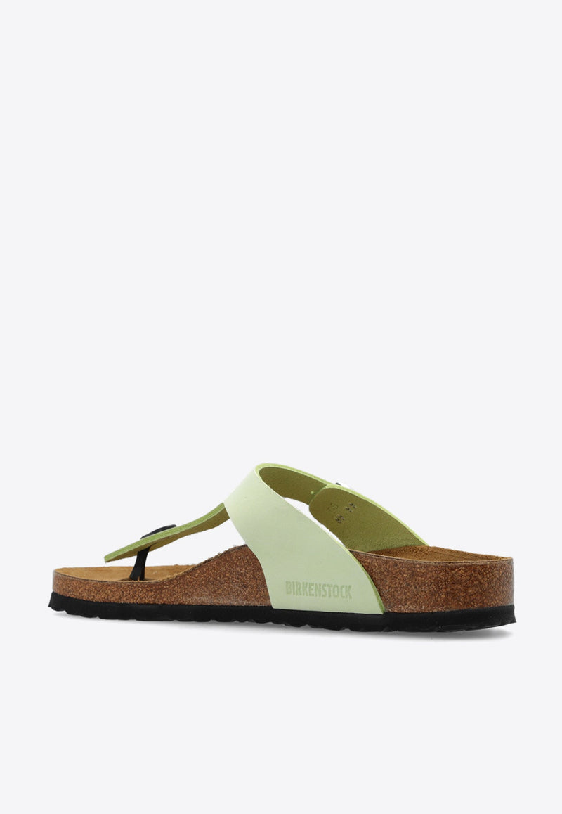 Gizeh Leather Thong Sandals