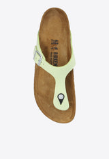 Gizeh Leather Thong Sandals