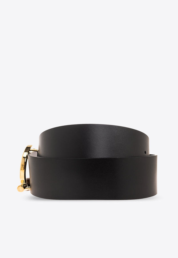 Reversible Logo Leather Belt