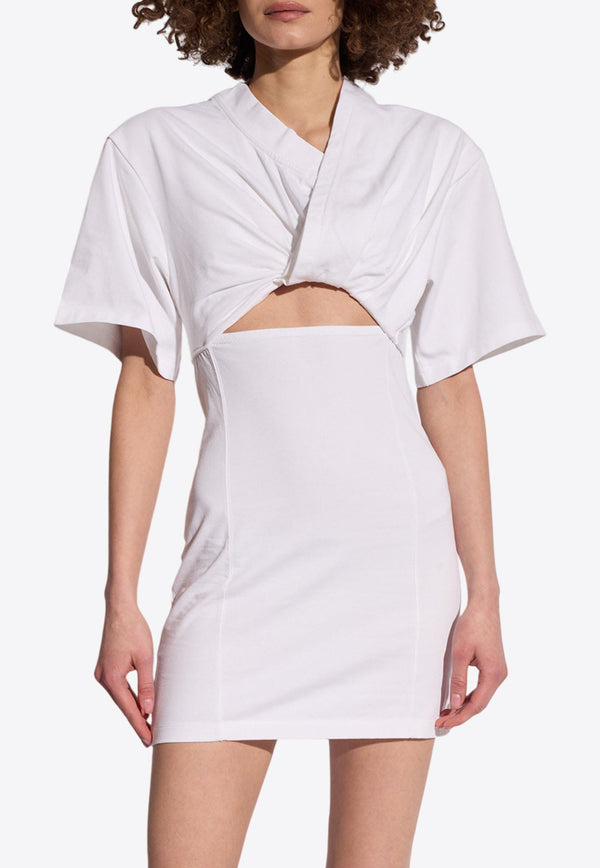 Bahia Twisted Cut-Out Mini Dress