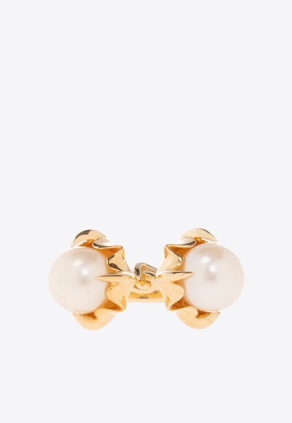 Sphere Pearl Ring