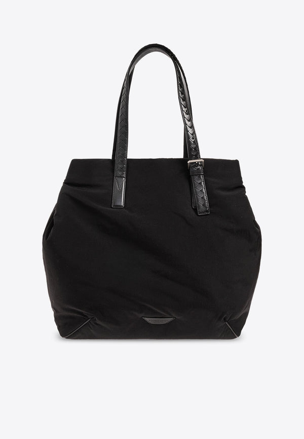 Crossroad Buckle Padded Tote Bag