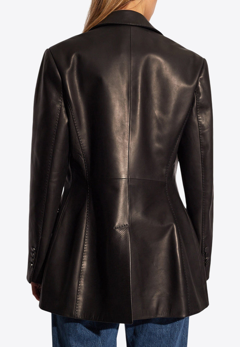 Leather Turlington Jacket