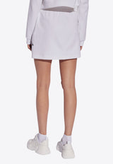 DG Logo Patch Jersey Mini Skirt