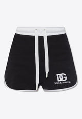 DG Embroidered Drawstring Shorts