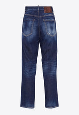 Boston Basic Wash Straight-Leg Jeans