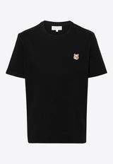 Fox Logo Patch Crewneck T-shirt