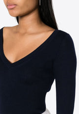 Leila Fine-Ribbed Wool Sweater