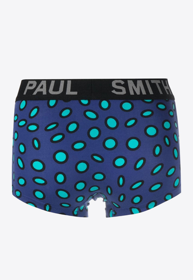 Logo Waistband Polka Dot Boxers