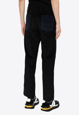 Straight-Leg Corduroy Pants