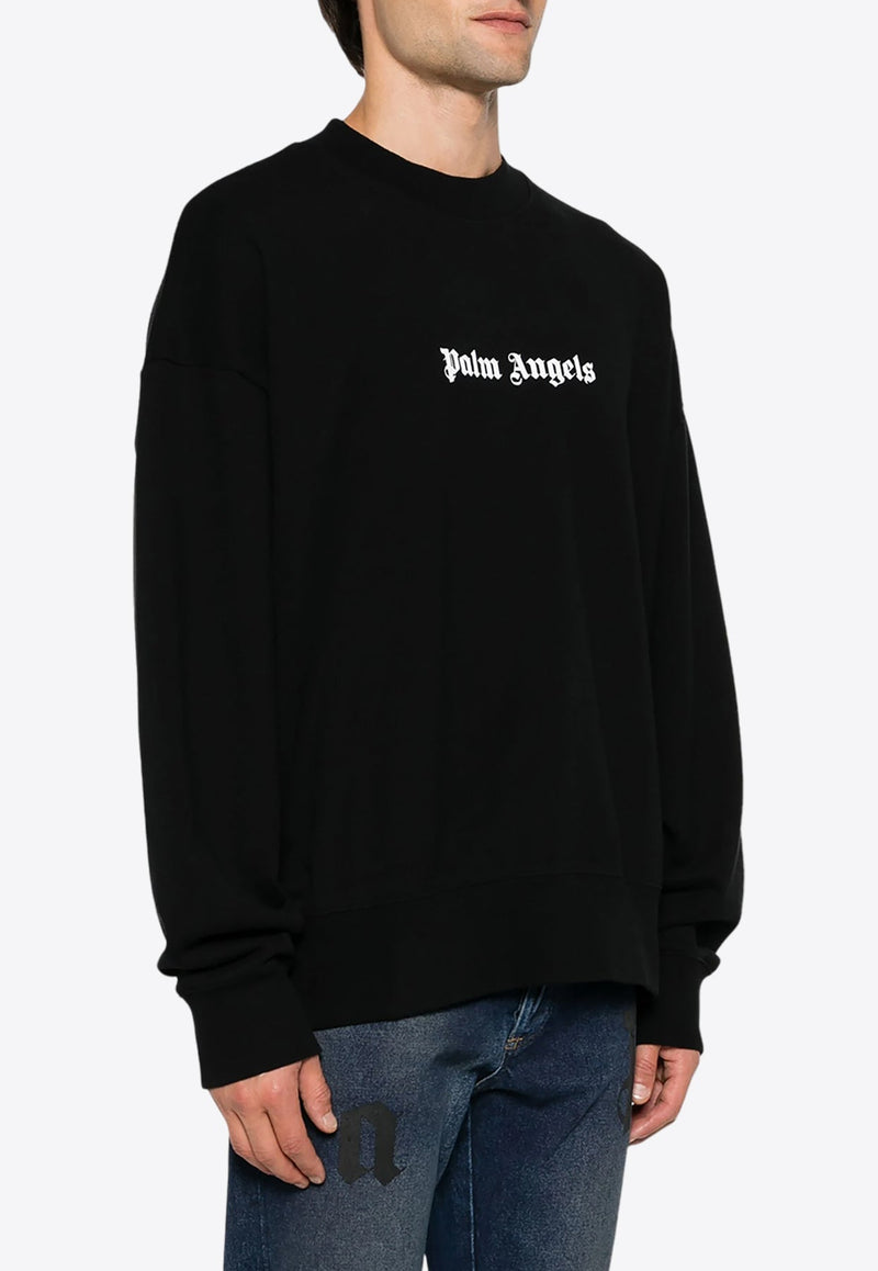 Logo Print Crewneck Sweatshirt