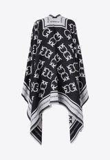 Monogram Jacquard Poncho