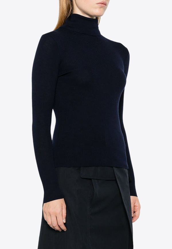 Leila Turtleneck Ribbed Sweater