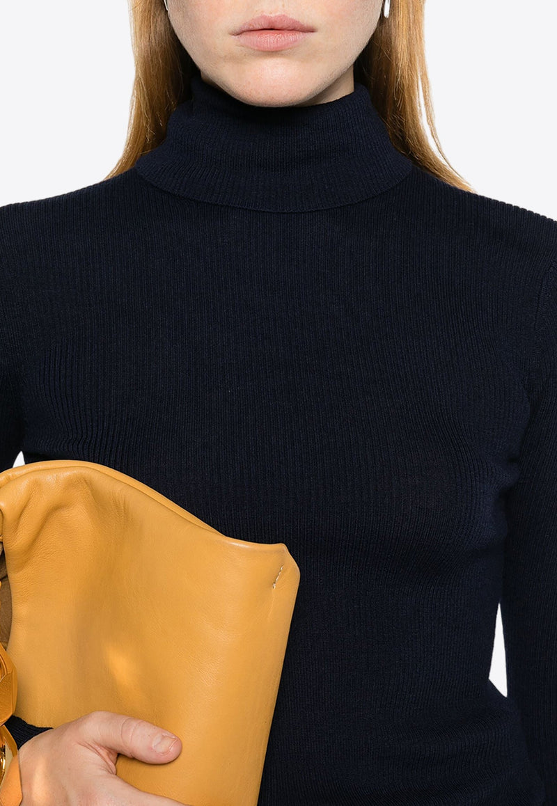 Leila Turtleneck Ribbed Sweater