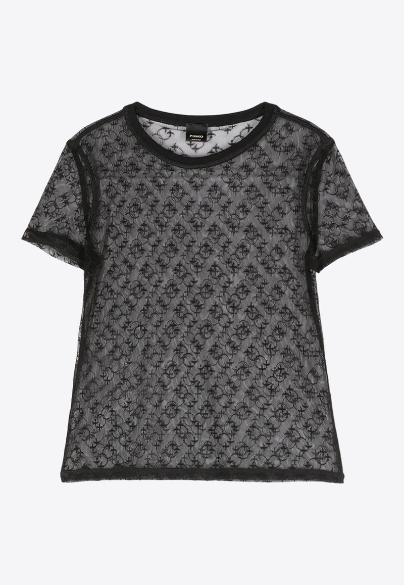 Togo Monogram Lace T-shirt