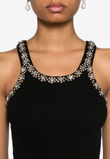 Crystal Embroidered Tank Top