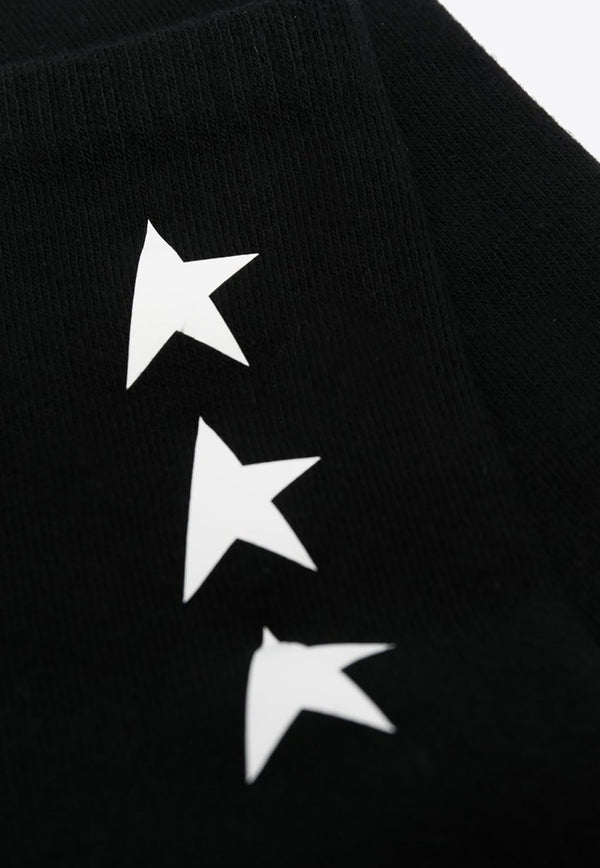 Stars Poly Printed Socks