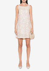 Galassia Sequin-Embellished Mini Dress