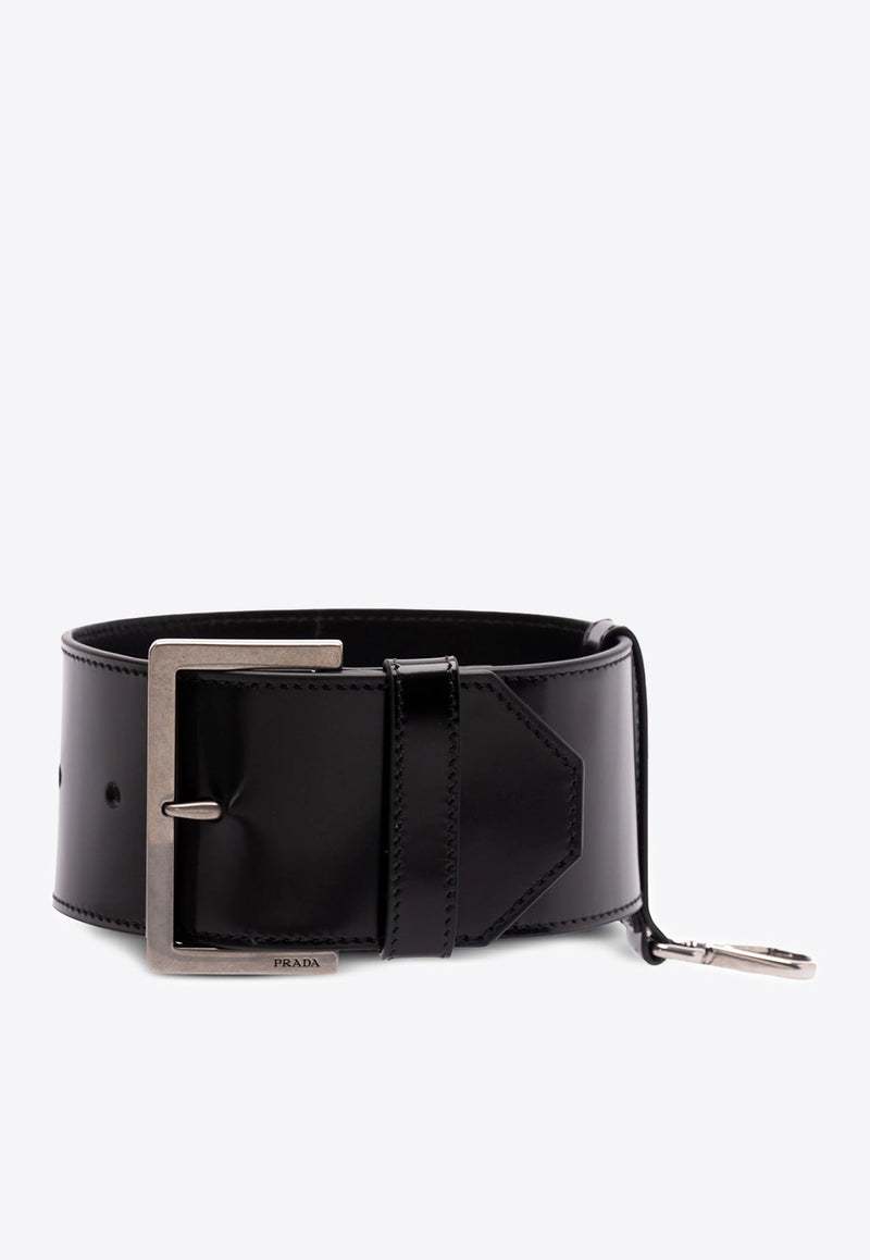 Brushed Leather Wrist Strap