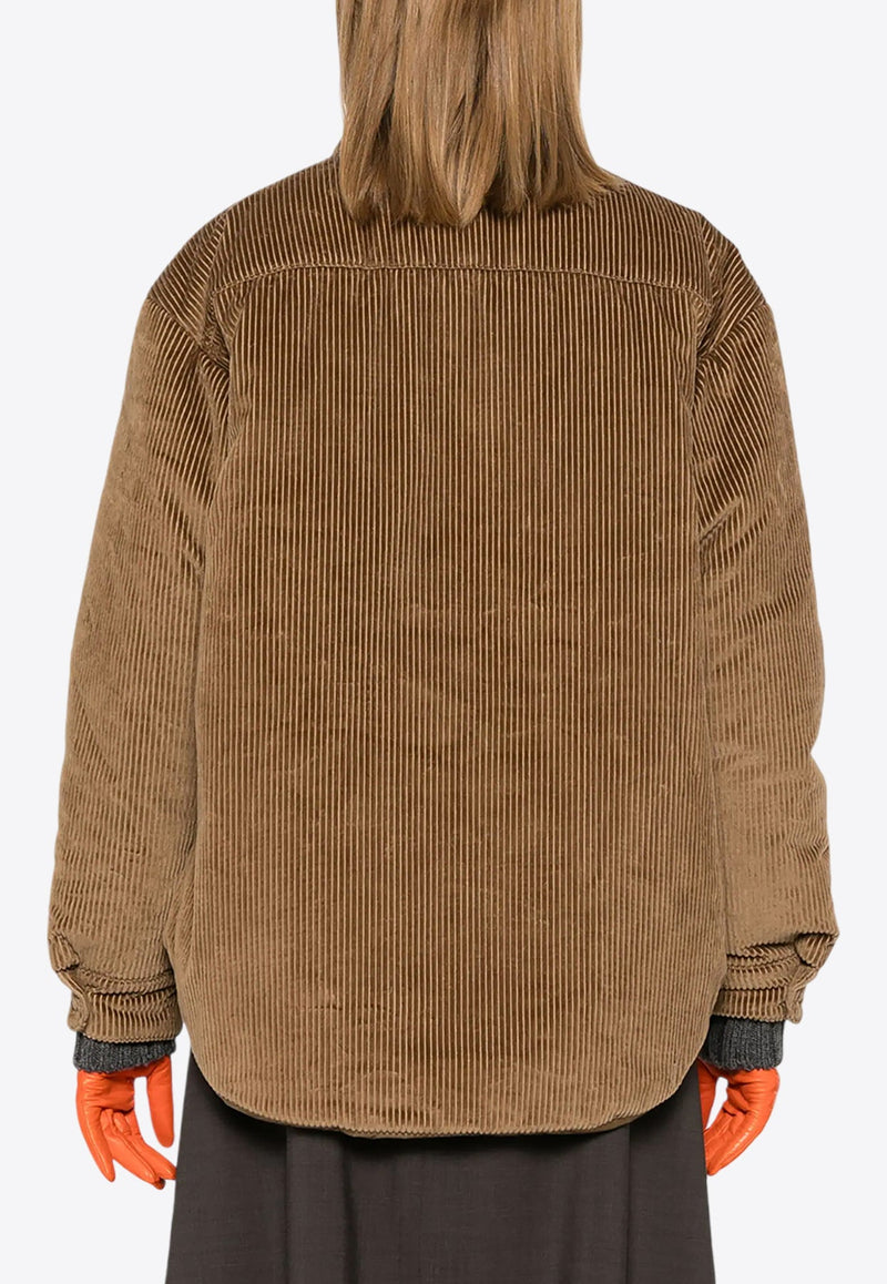 Corduroy Puffer Jacket