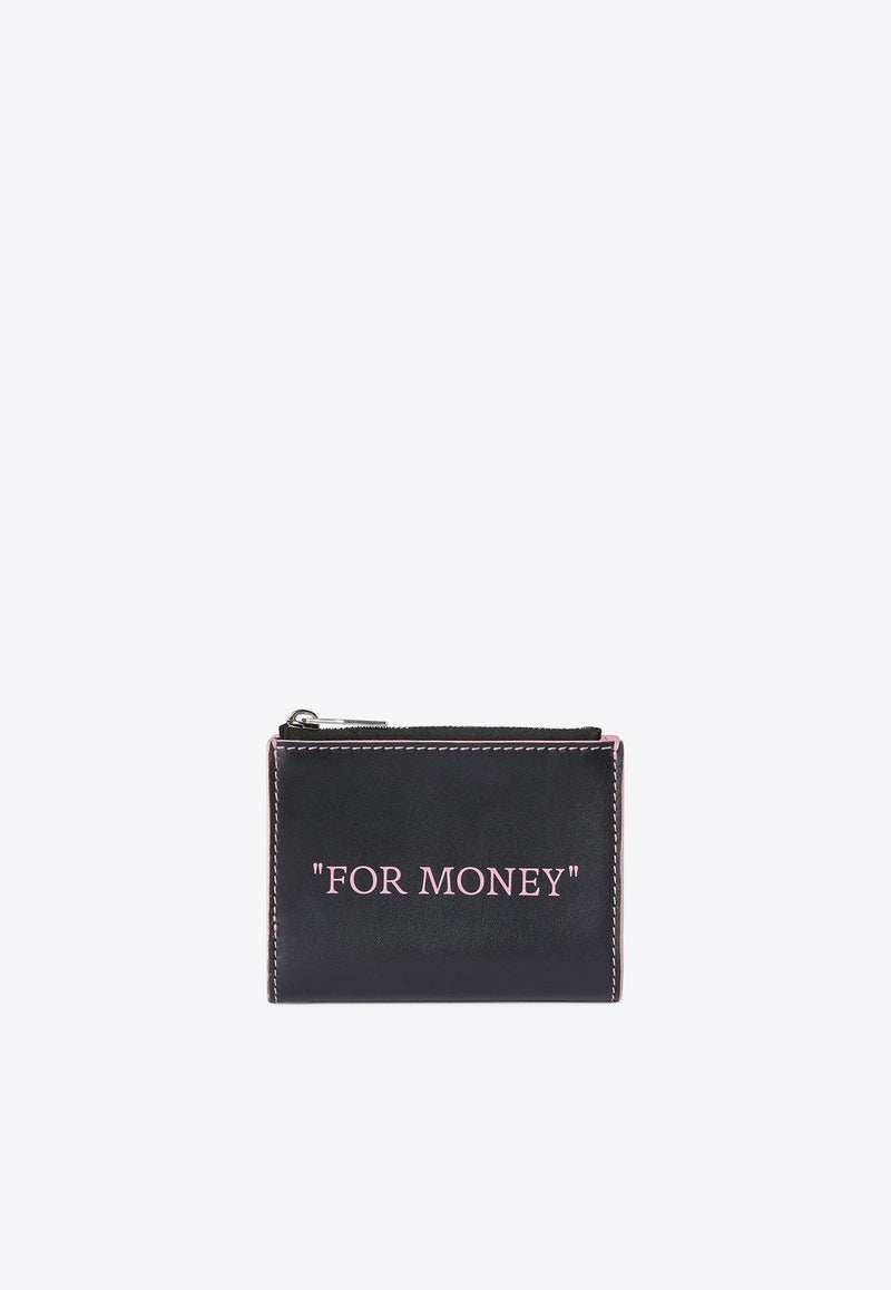 Quote Bookish Bi-Fold Zipped Wallet