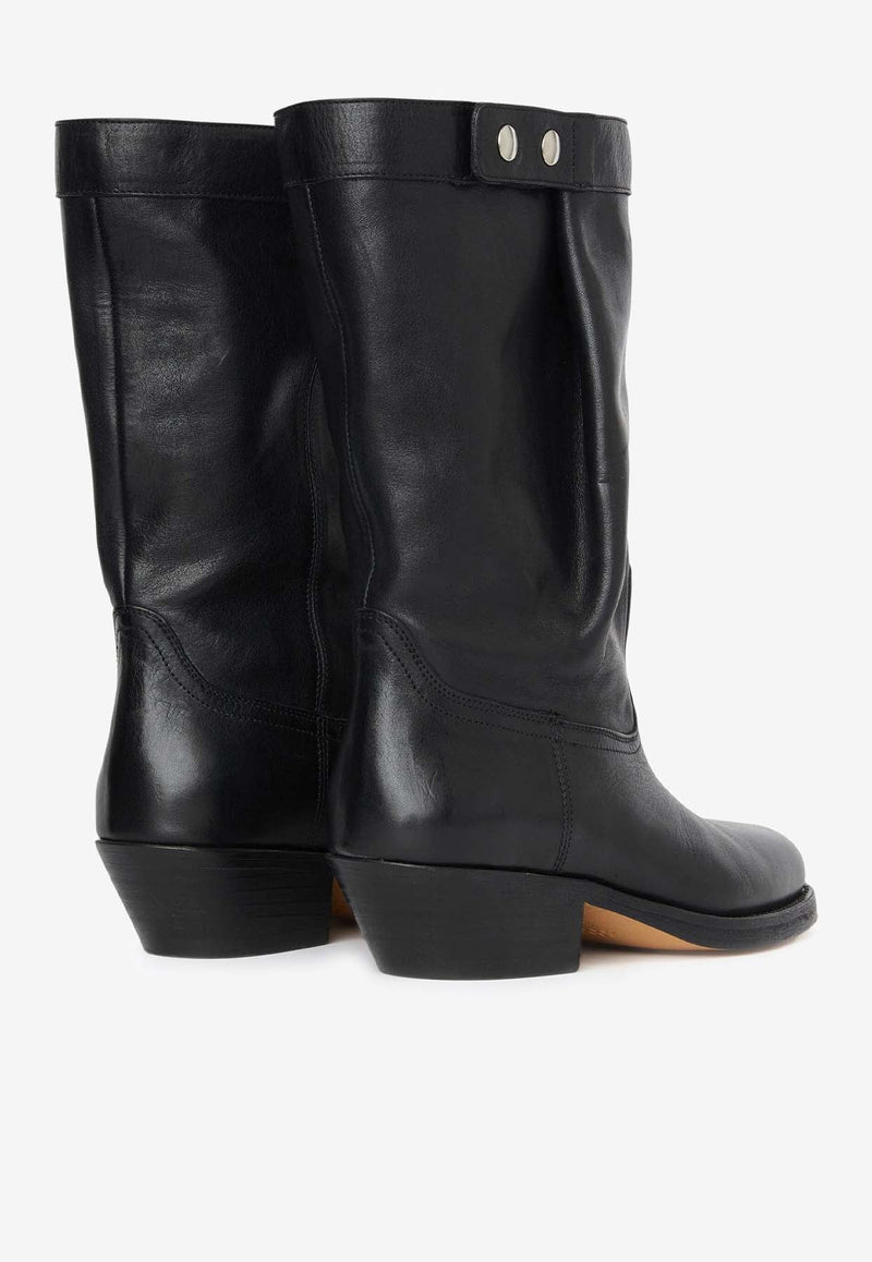 Ademe Calf Leather Ankle Boots