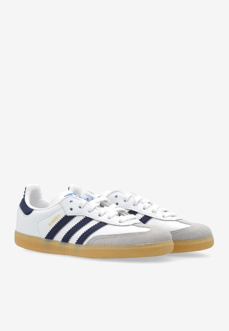 Boys Samba OG Leather Sneakers