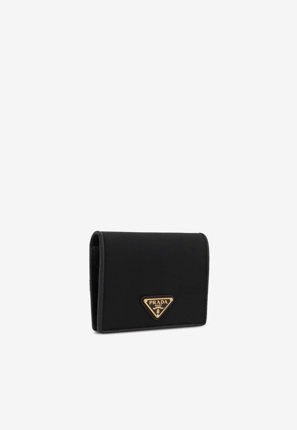 Re-Nylon Triangle Logo Wallet