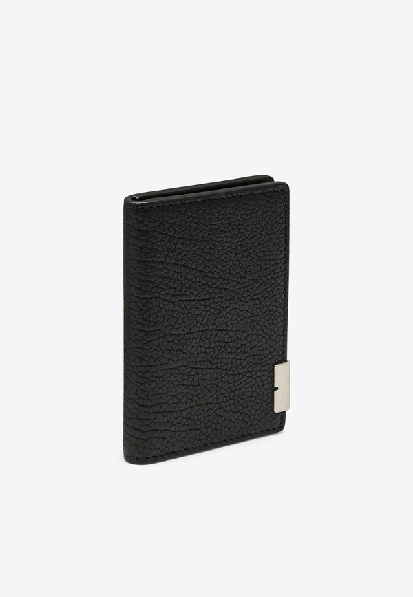 Leather B-Cut Leather Card Case