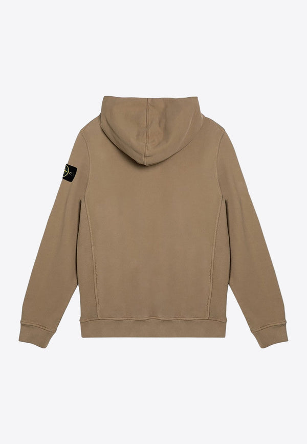 Logo Patch Hooded Sweatshirt