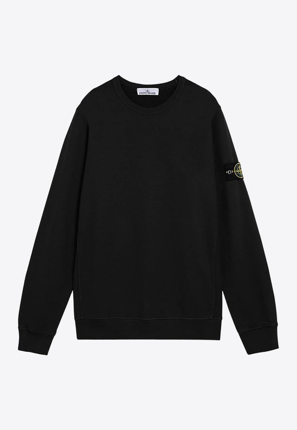 Logo Patch Crewneck Sweatshirt