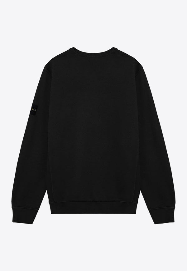 Logo Patch Crewneck Sweatshirt