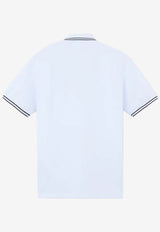 Boys Logo Patch Polo T-shirt