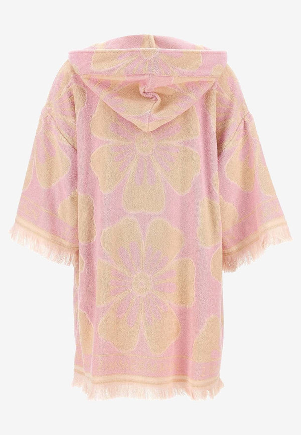 Pop Hooded Towel Mini Dress