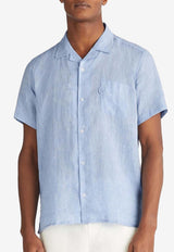 Monaco Short-Sleeved Linen Shirt