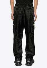 Logo Print Cargo Pants