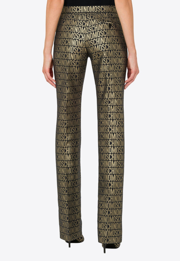 All-Over Logo Tailored Pants