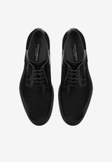 Leather Derby Lace-Up Shoes