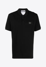 Logo-Patch Polo T-shirt