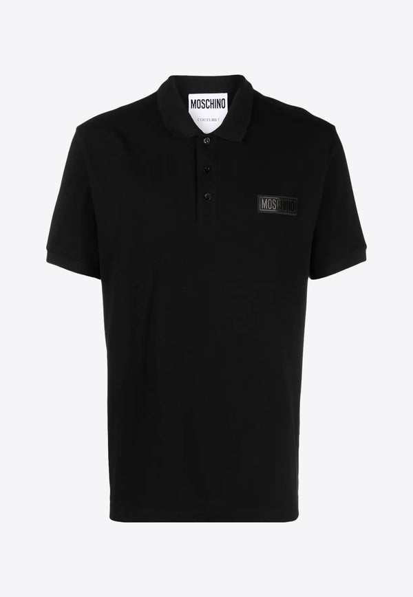 Logo-Patch Polo T-shirt