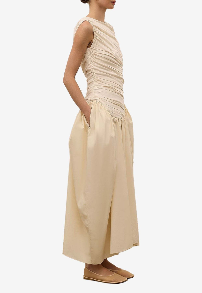 Ora Draped Maxi Dress