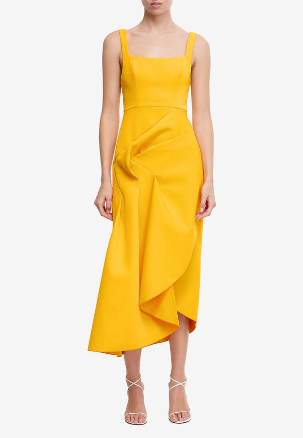 Hewton Draped Midi Dress