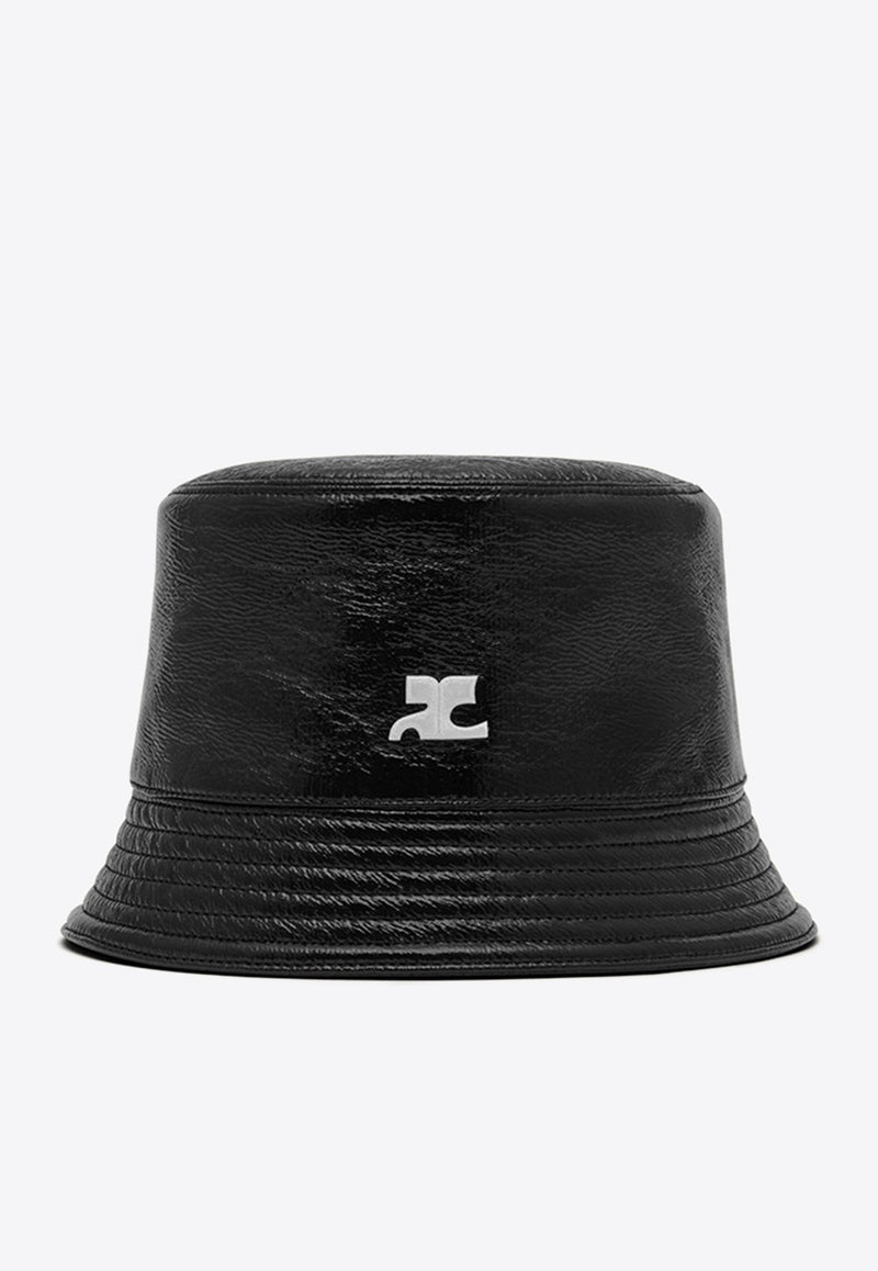 Signature Logo Vinyl Bucket Hat