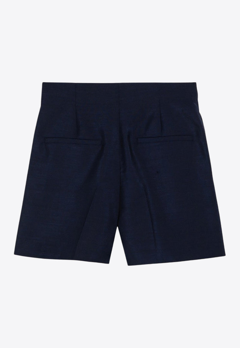 Adorato Classic Wool-Blend Shorts