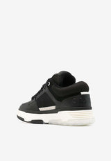 MA-1 Leather Low-Top Sneakers