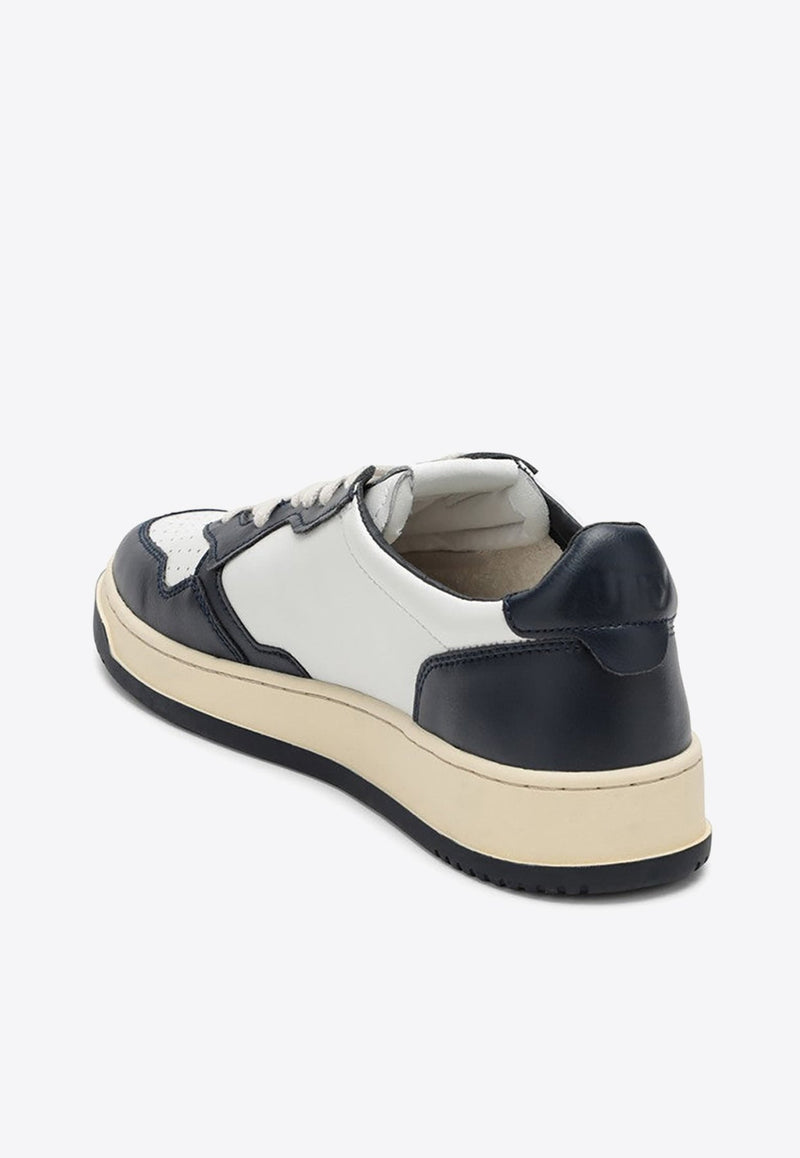 Medalist Low-Top Leather Sneakers