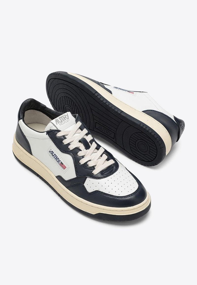 Medalist Low-Top Leather Sneakers