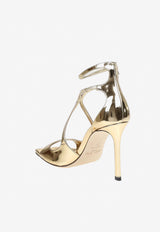 Azia 95 Metallic Leather Sandals