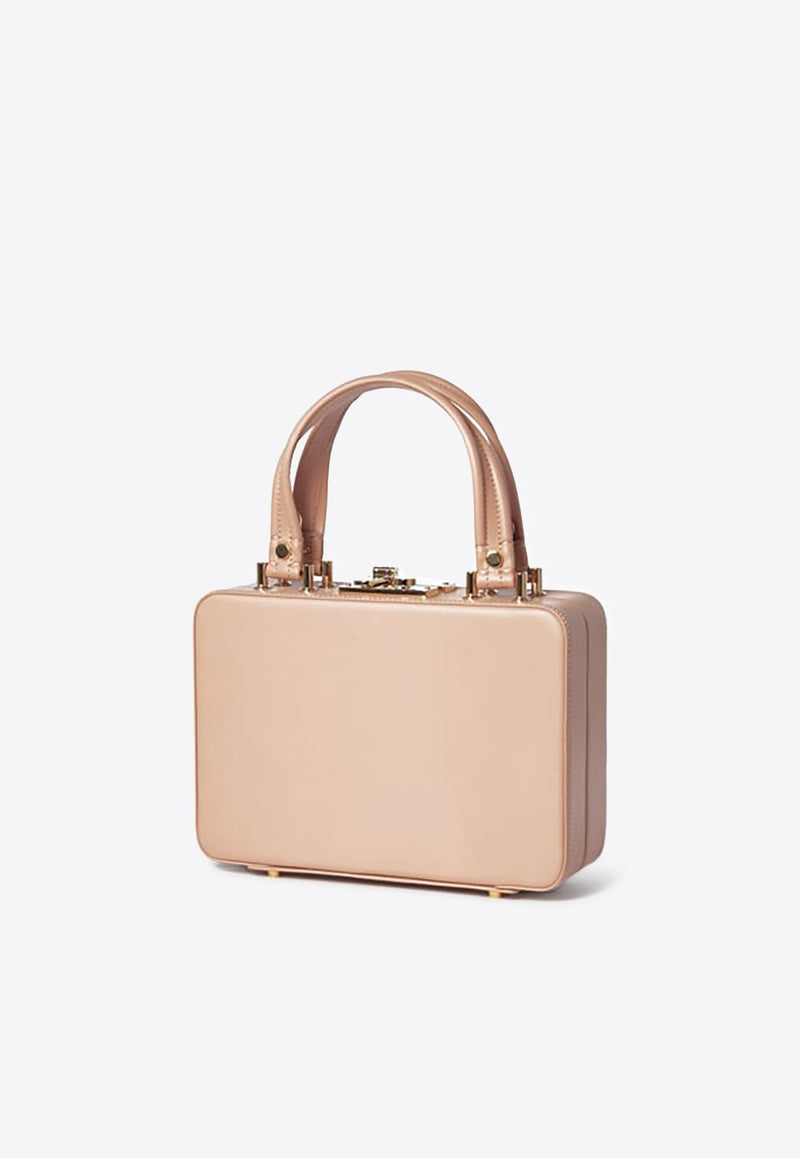 Valì Leather Top Handle Bag